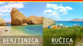 Rucica and beritnica beaches metajna pag