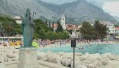 Statue of st nicholas the traveller baska voda
