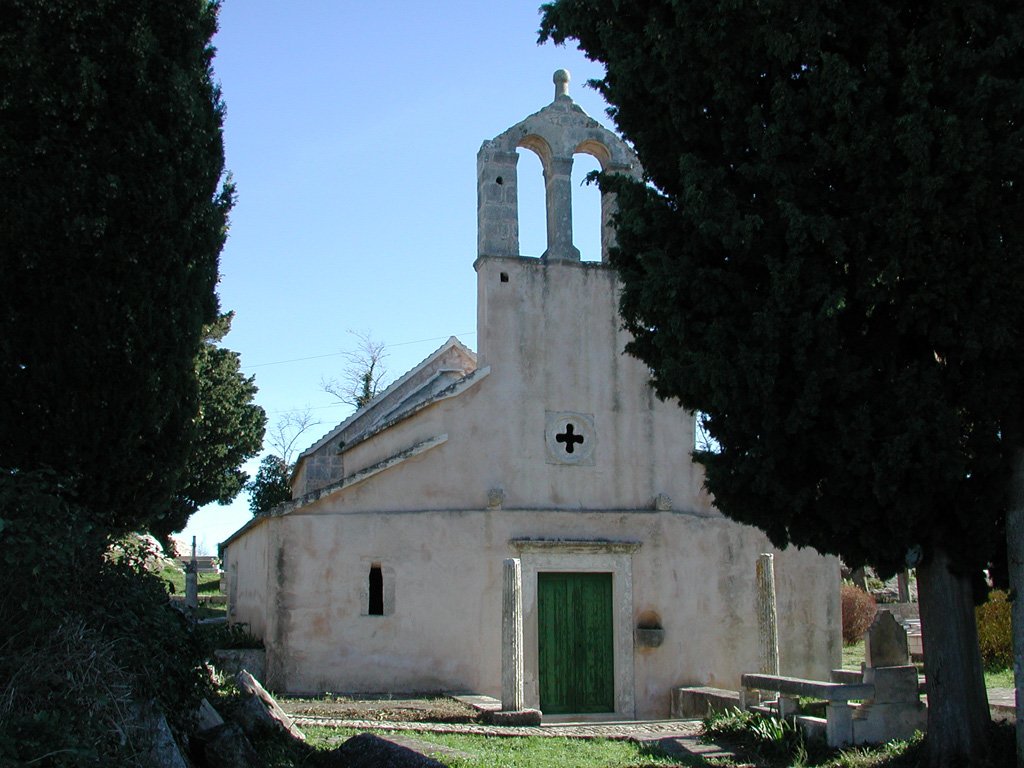 Church of the holy spirit in the cemetery skrip