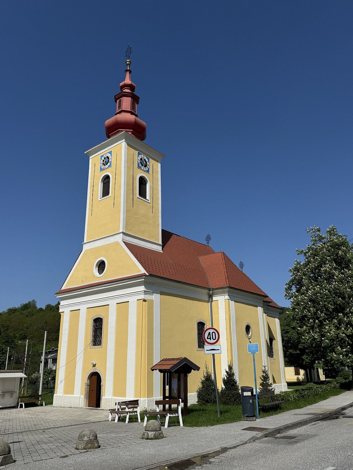 Church of st francis xavier vugrovec donji