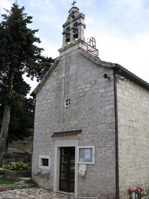 Church of st john the baptist bristivica