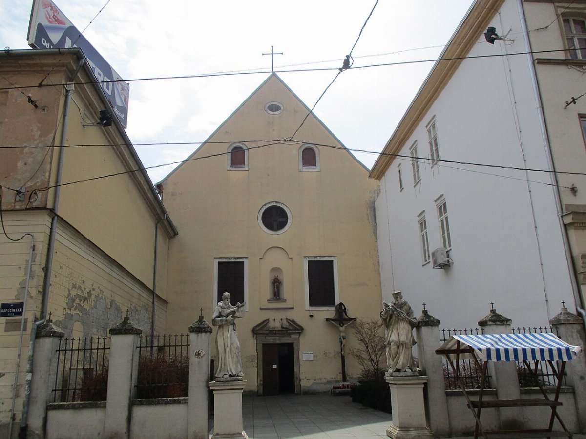 Church of st james with monastery osijek