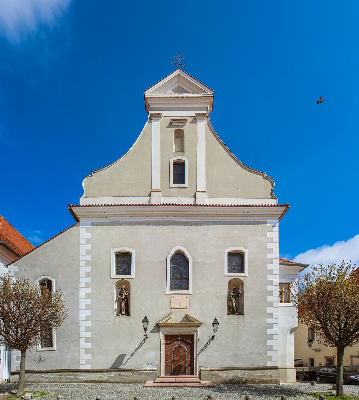 Church of the holy cross with monastery osijek