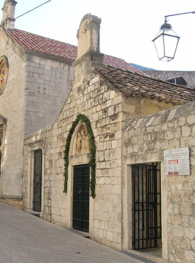 Church of st luke dubrovnik