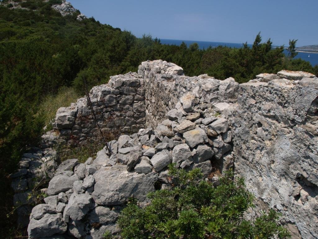 Church of st michael the archangel on arhandel island vinisce