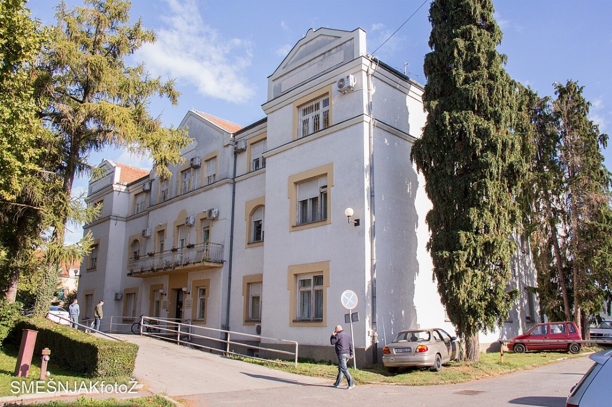 Hospital building complex bjelovar