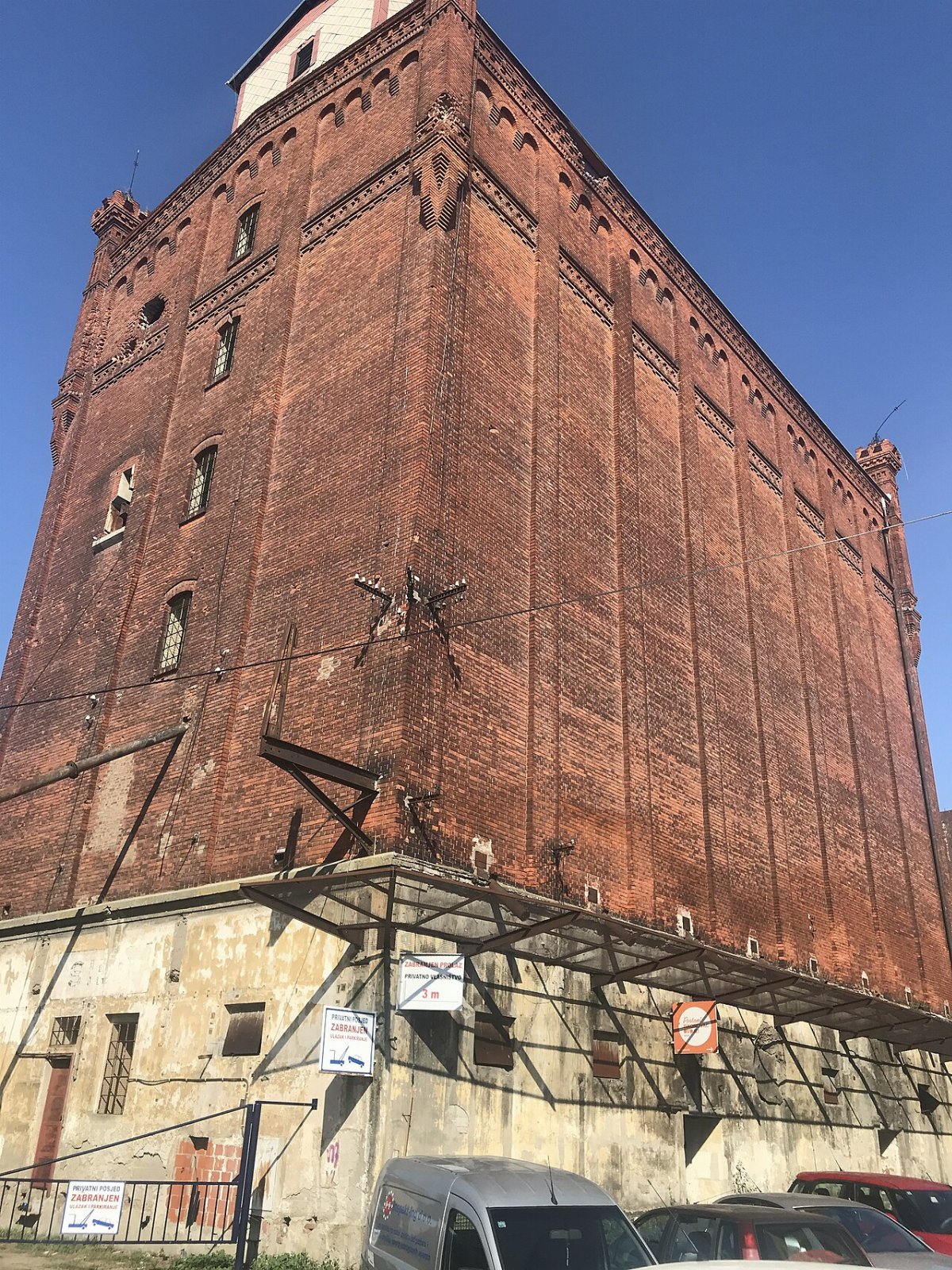 Silo of the union steam mill osijek