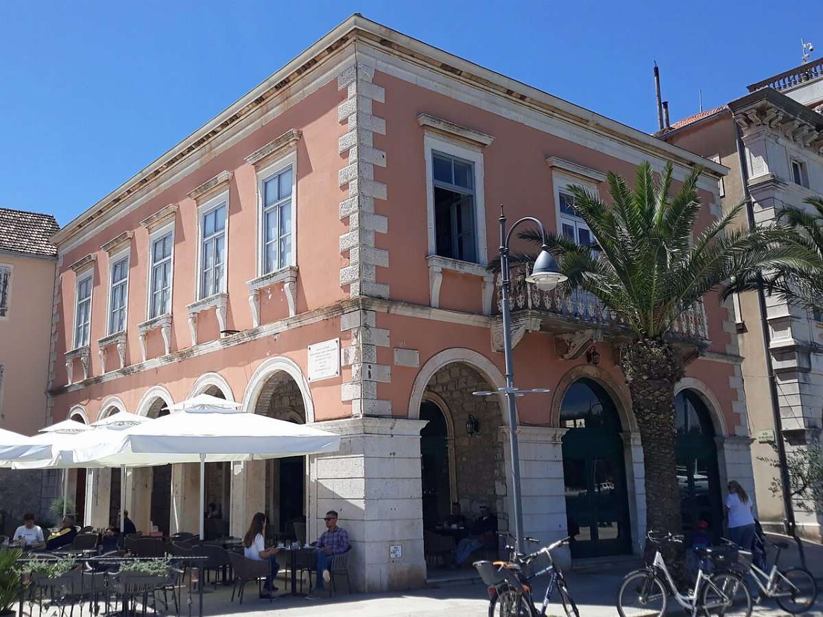 Croatian hall building stari grad