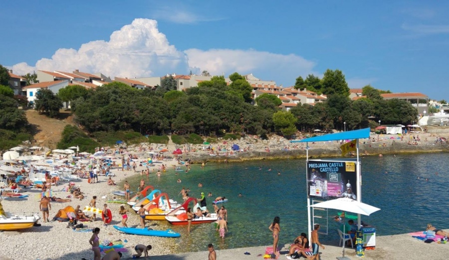 Пляж коверсада хорватия