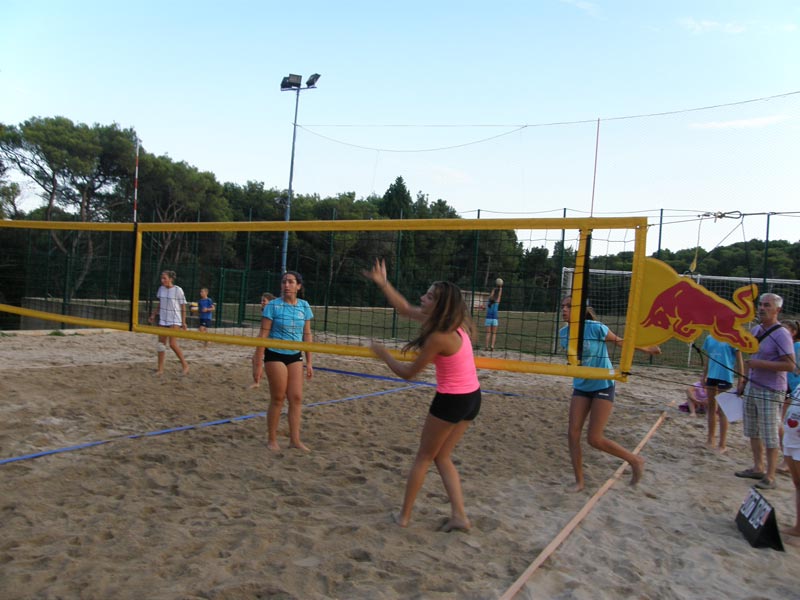 Paltana beach banjole beach volleyball and football